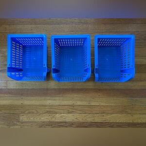Blue Storage Baskets Set
